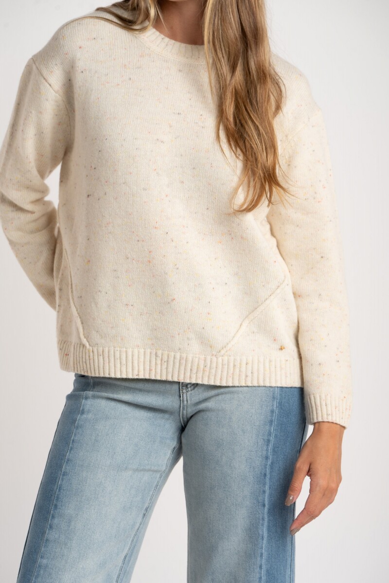 Sweater Lana - Nácar 