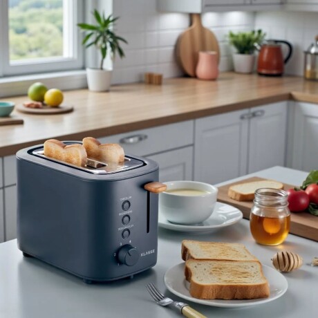 Tostadora de diseño Klasse | Ranuras Anchas | Color azul marino Tostadora de diseño Klasse | Ranuras Anchas | Color azul marino