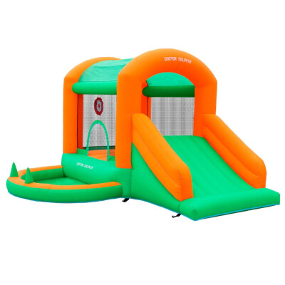 Casa inflable naranja interior o exterior Casa inflable naranja interior o exterior