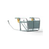 Silla de comer plegable para bebés Clack Salvia
