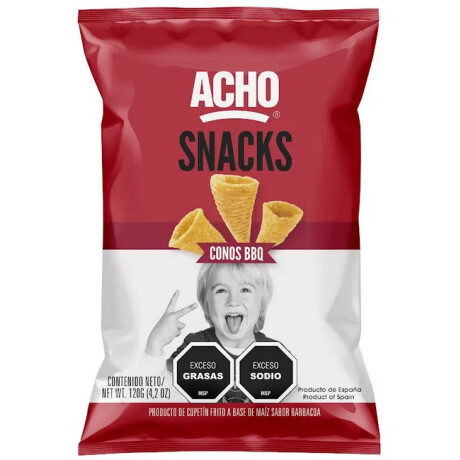 SNACK CONOS ACHO 120G BARBACOA SNACK CONOS ACHO 120G BARBACOA