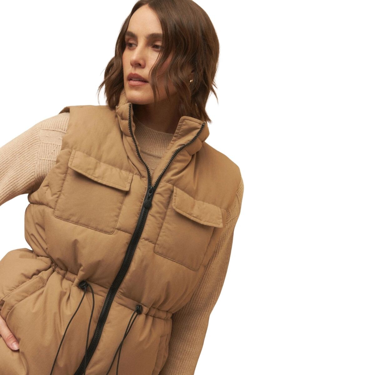 CHALECO ROLLER S-XXL - TOSTADO 