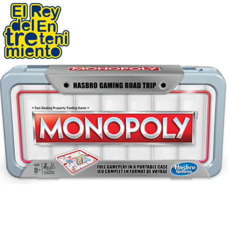 Juego De Mesa Monopoly Hasbro Road Trip Valija Hasbro Juego De Mesa Monopoly Hasbro Road Trip Valija Hasbro