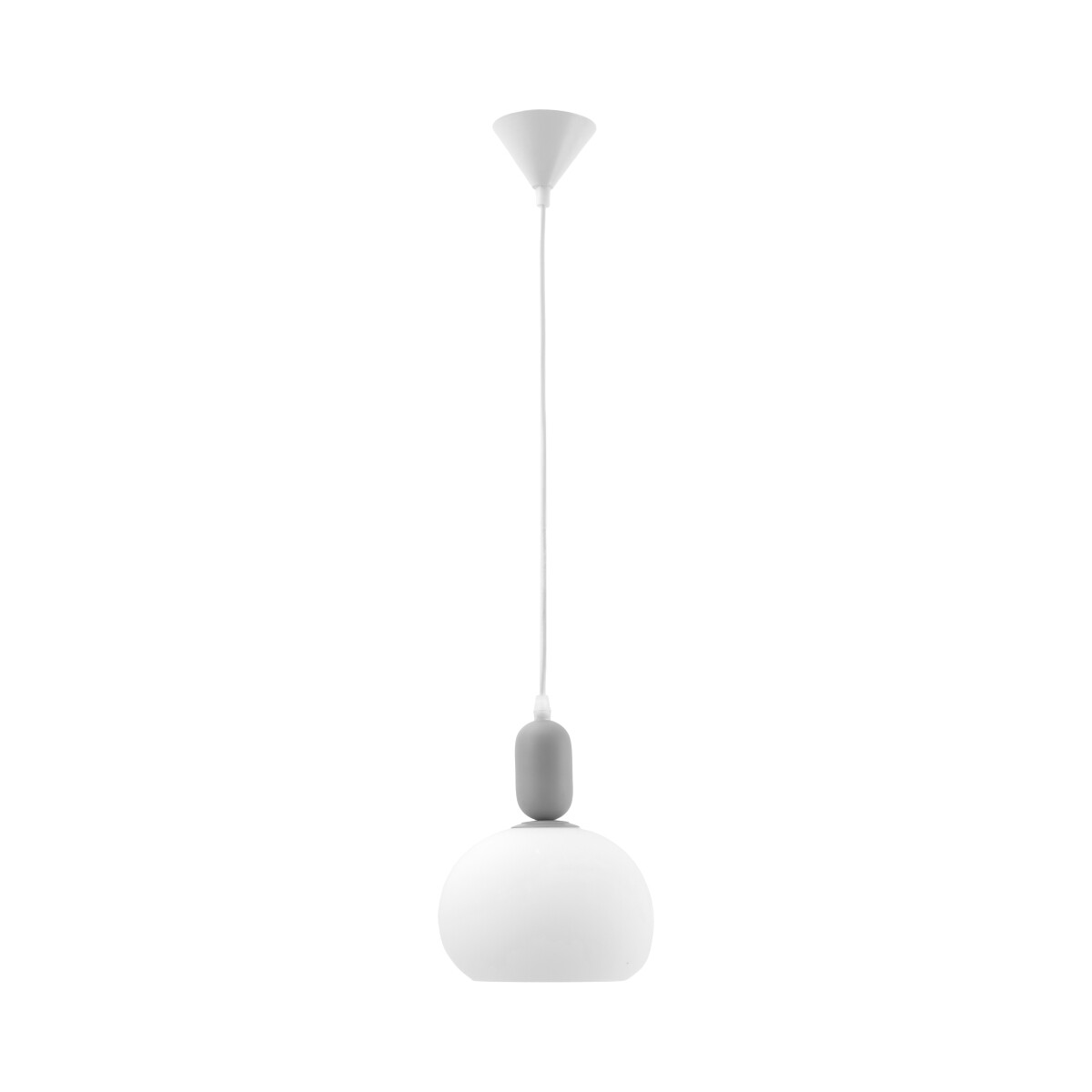 Luminaria Colgante Dalu Glass Gris ø 20 cm 