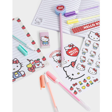 Set De Librería Con Lunchera Combinacion Multicolor