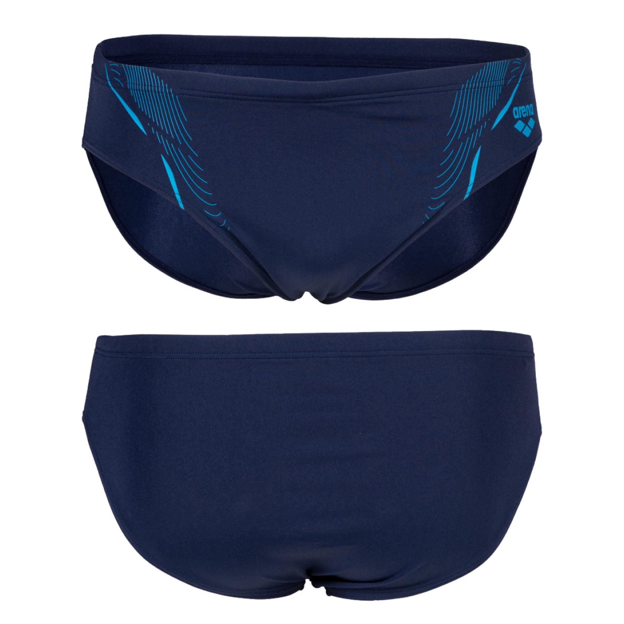Malla De Entrenamiento Para Hombre Arena Team Swim Brief Solid - Azul — BTU  Store