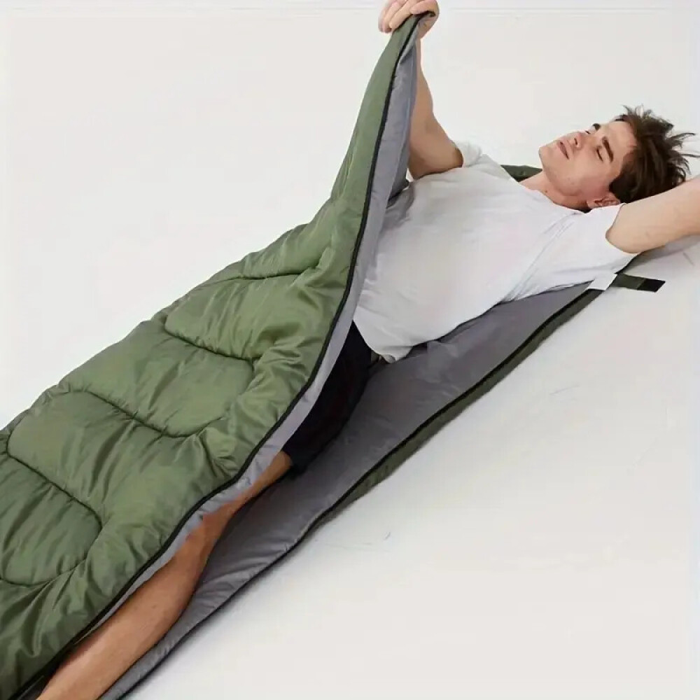 Sobre Bolsa De Dormir Con Capucha Camping VERDE