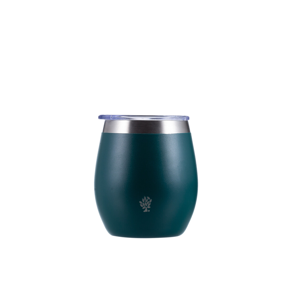 MATE TERRANO ACERO C/ TAPA 130ML - VERDE INGLES 