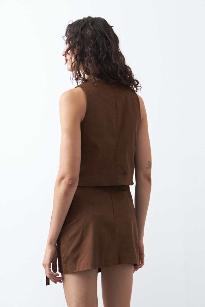 CHALECO ERINE Marron