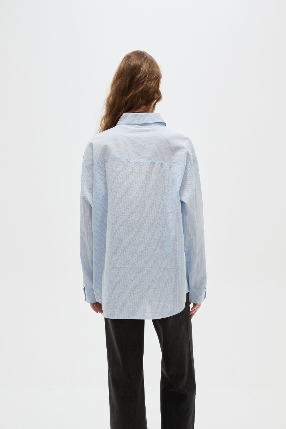 Camisa Enirea Celeste Claro