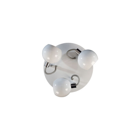 Spots móviles IRON blanco base redonda 3xGU10 50W AI1034