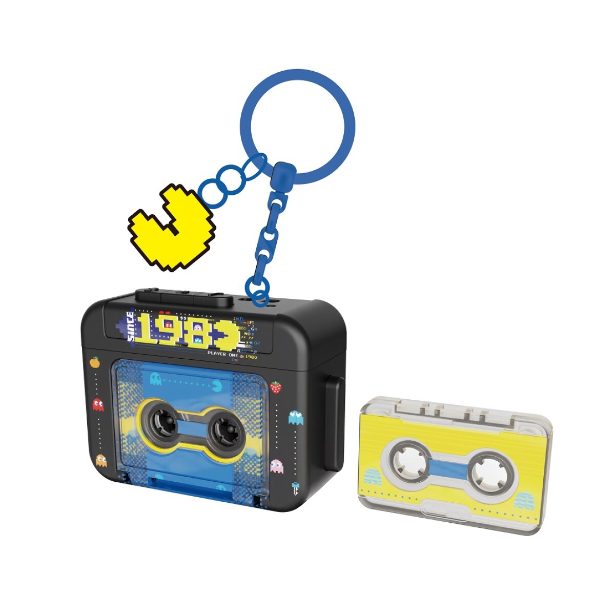 Llavero PAC-MAN cassete 