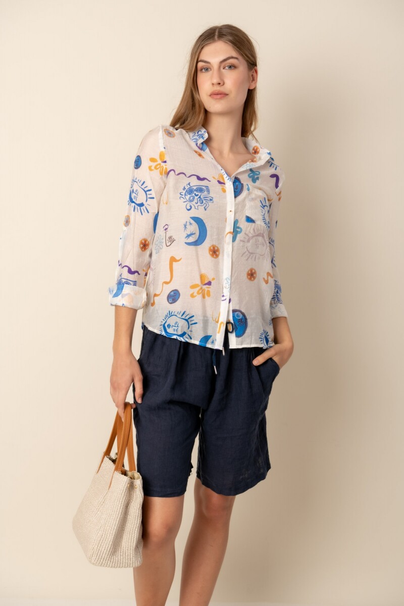 Camisa estampada - Rafalet 