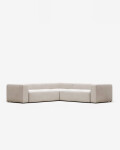 Sofá rinconero Blok 4 plazas beige 290 x 290 cm Sofá rinconero Blok 4 plazas beige 290 x 290 cm