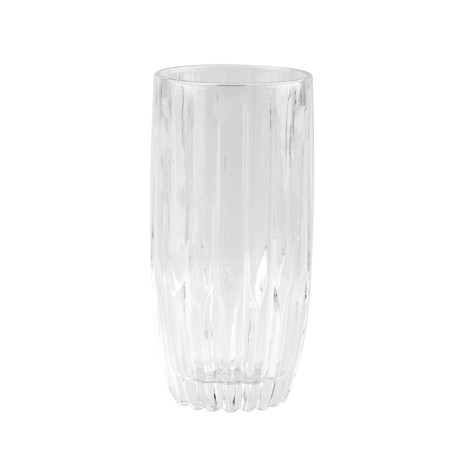 SET 6 PCS VASO TRANSPARENTE VIDRIO 1988-178