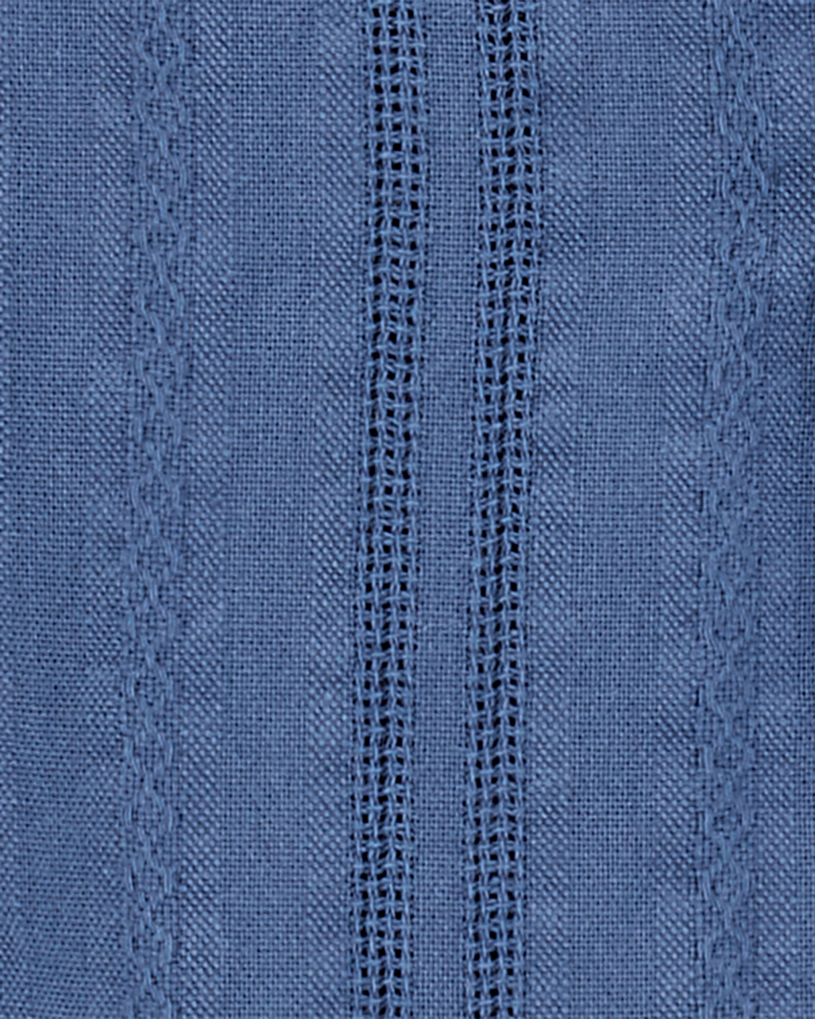 Monito corto de algodón texturado, azul marino Monito corto de algodón texturado, azul marino