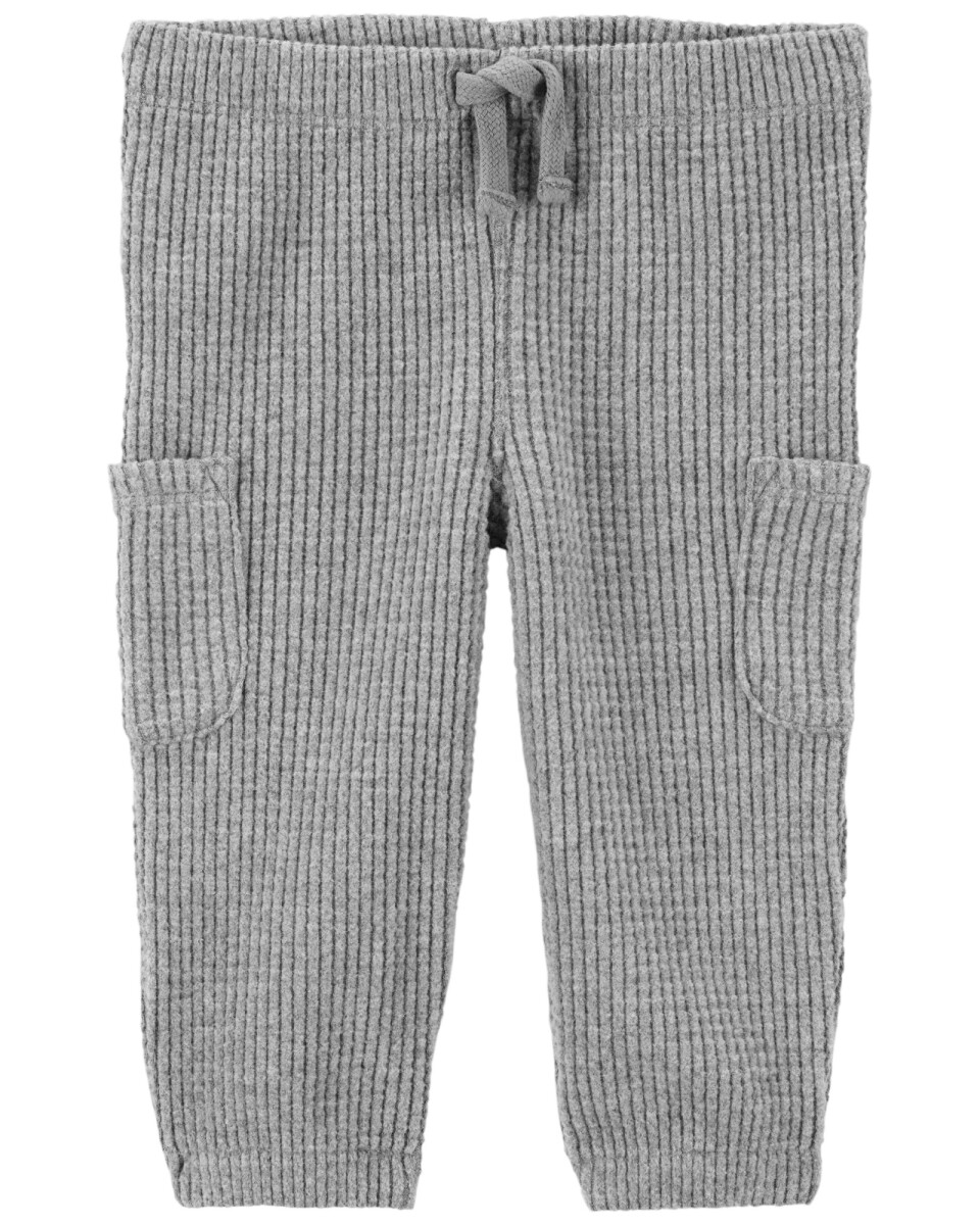 Pantalón de algoón térmico, gris 