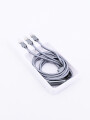 CARGADOR TELEFONO 3 PUNTAS GRIS