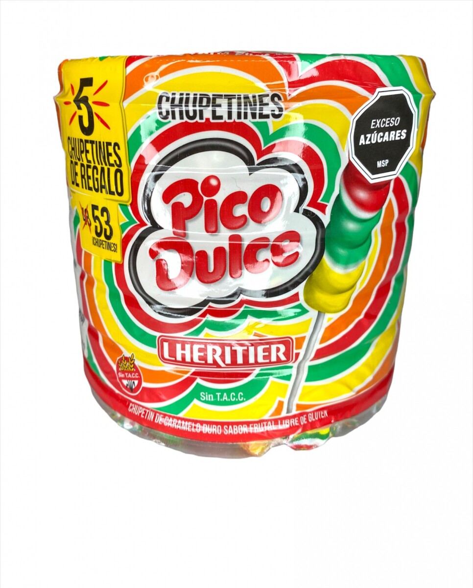 Chupetin Pico Dulce x 48 + 5 