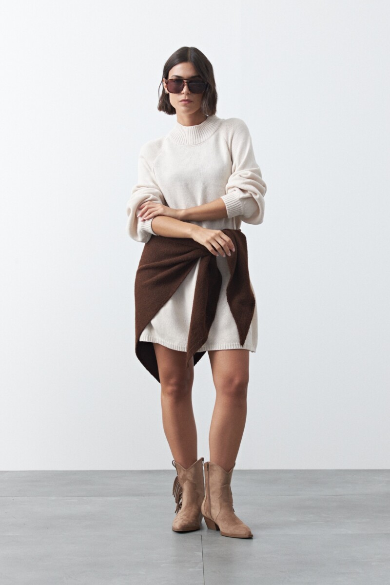 VESTIDO TRIXIE Gris Osc Melange