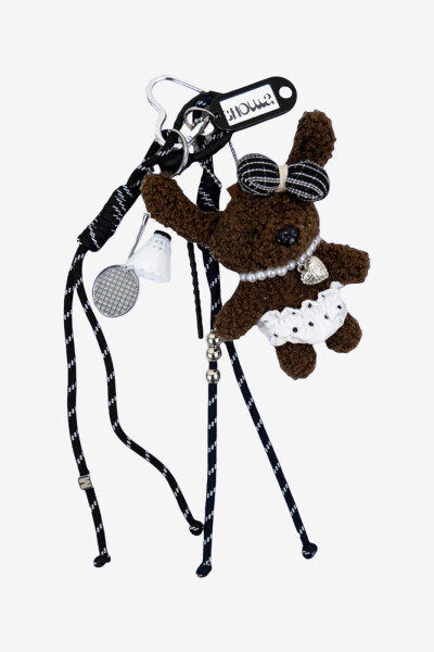 CHARM LLAVERO Negro