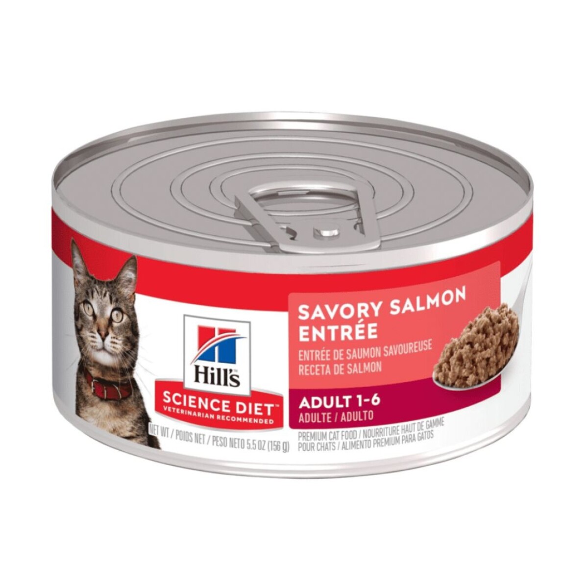 LATA HILLS SD ADULT SALMON ENTREE CAT FOOD 156 gr - Lata Hills Sd Adult Salmon Entree Cat Food 156 Gr 