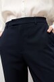 Pantalón flare sastrero azul marino