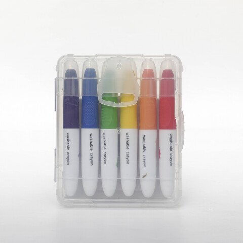 SET DE CRAYONES SEDOSOS LAVABLES (6 PIEZAS) SET DE CRAYONES SEDOSOS LAVABLES (6 PIEZAS)