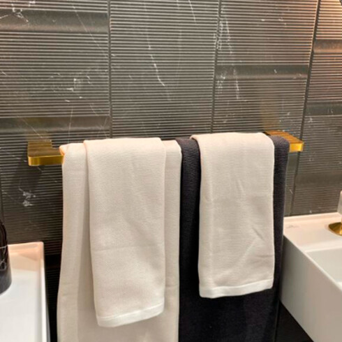 Porcelanato Negro Mate Marmolado Rectificado 45X120Cm Piso Pared GAMAS DE NEGRO
