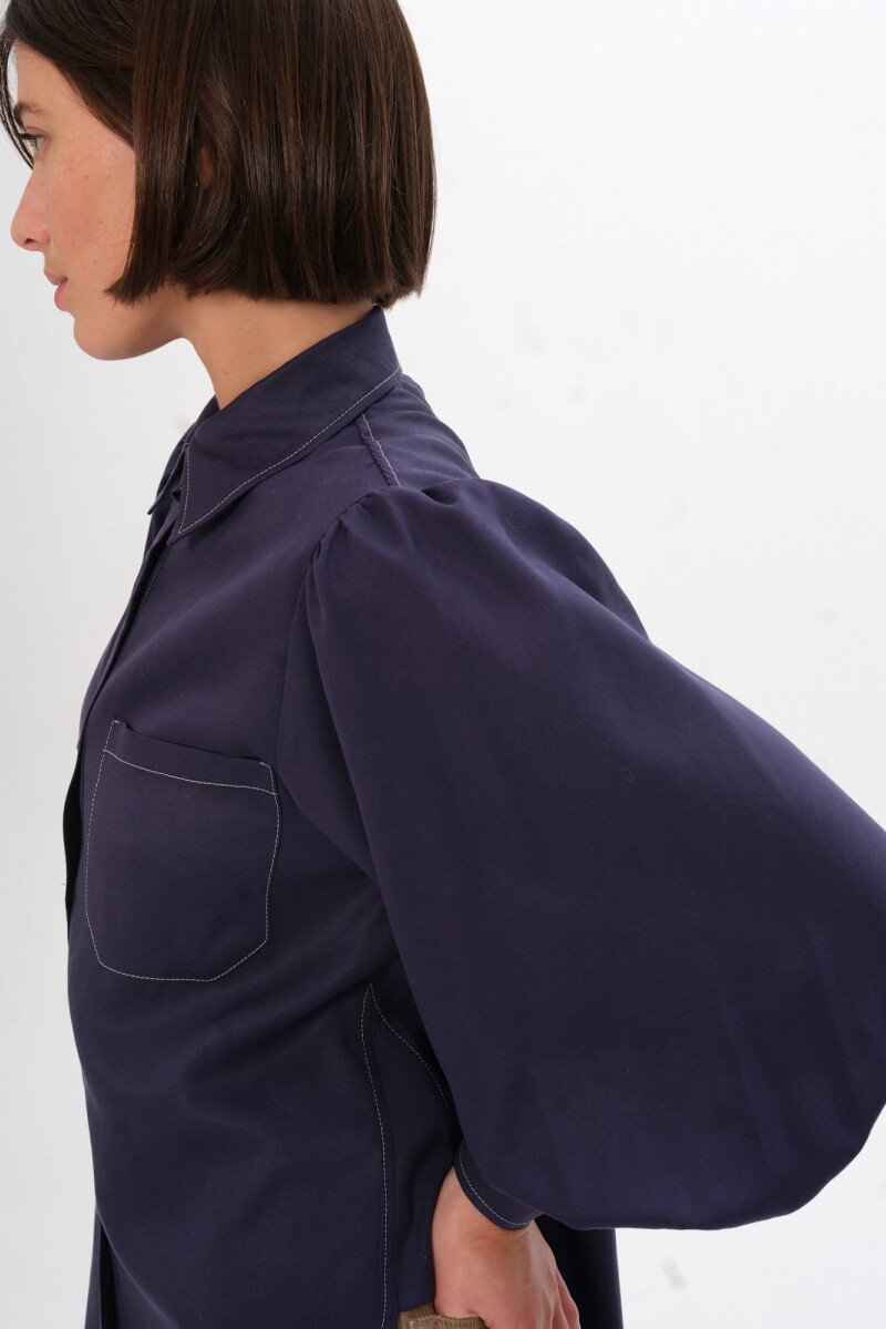 Camisa Twist Azul