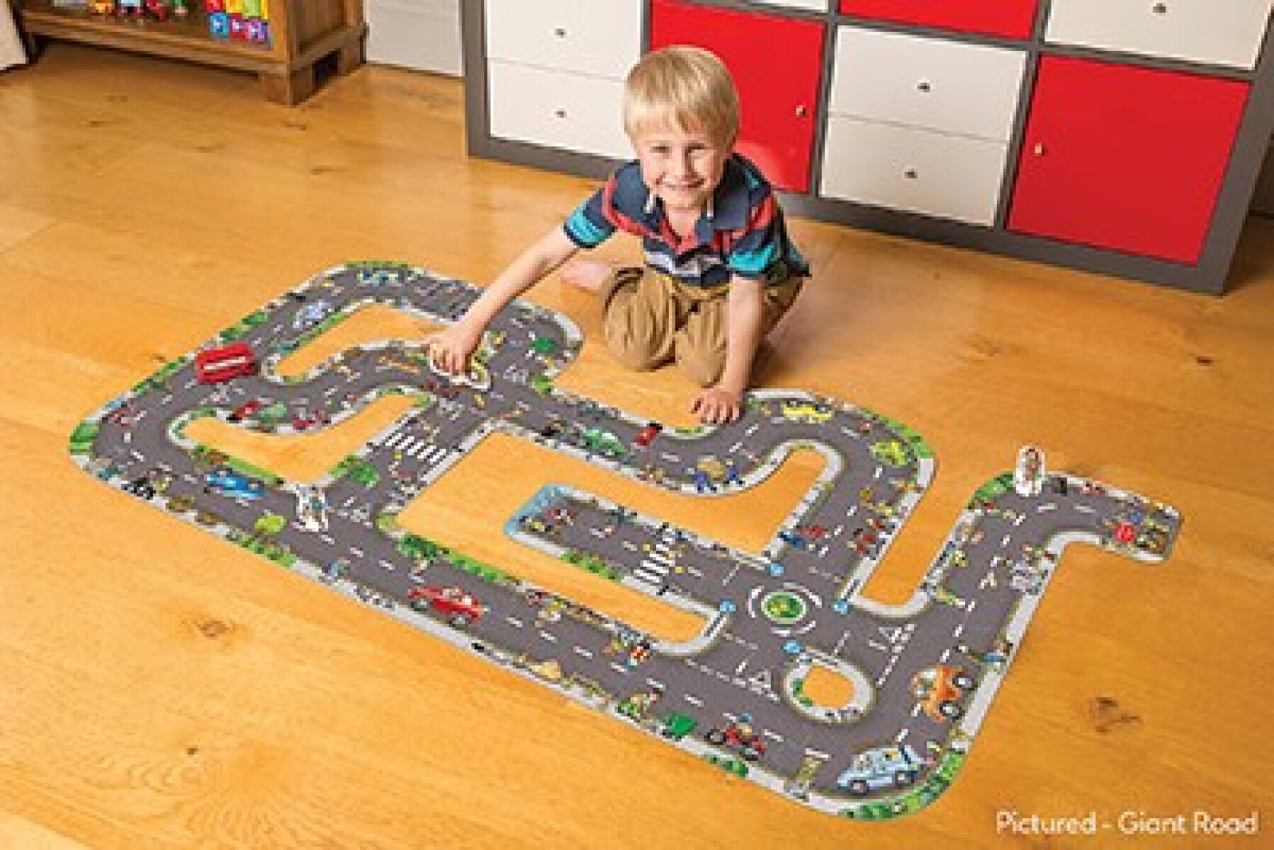 Puzzle grande de 20 piezas Circuito de calles 