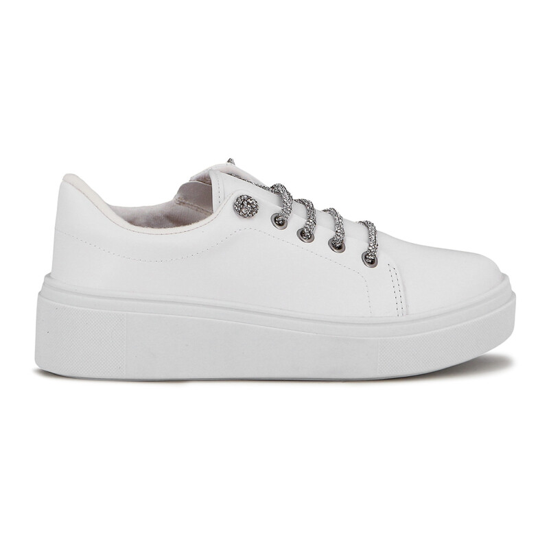 Championes Vizzano Mujer Casual Blanco