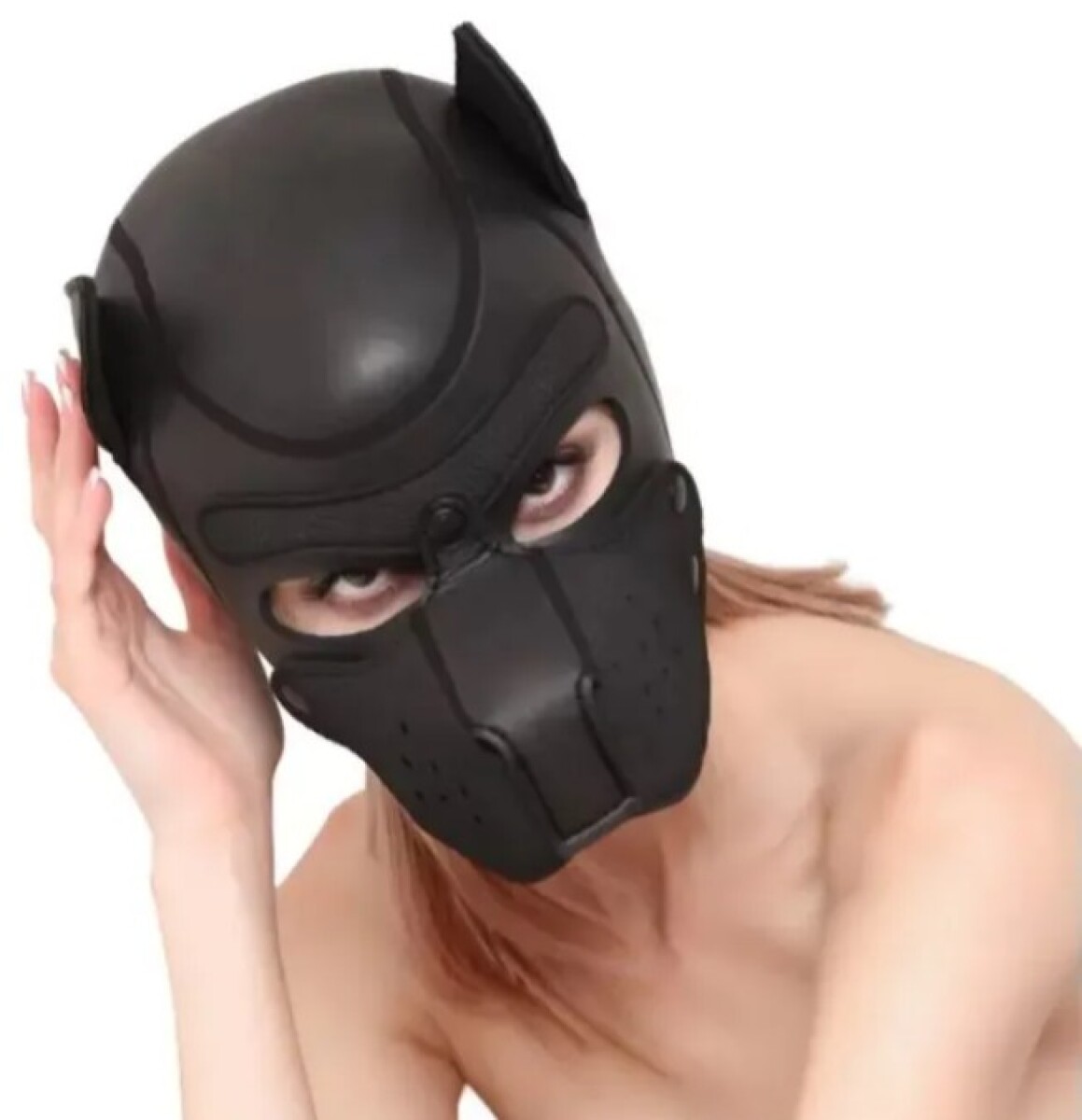 Mascara De Neopreno Puppy Bdsm 