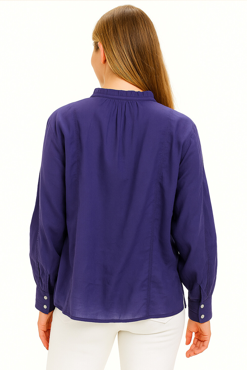 Blusa Calvi Azul Piedra