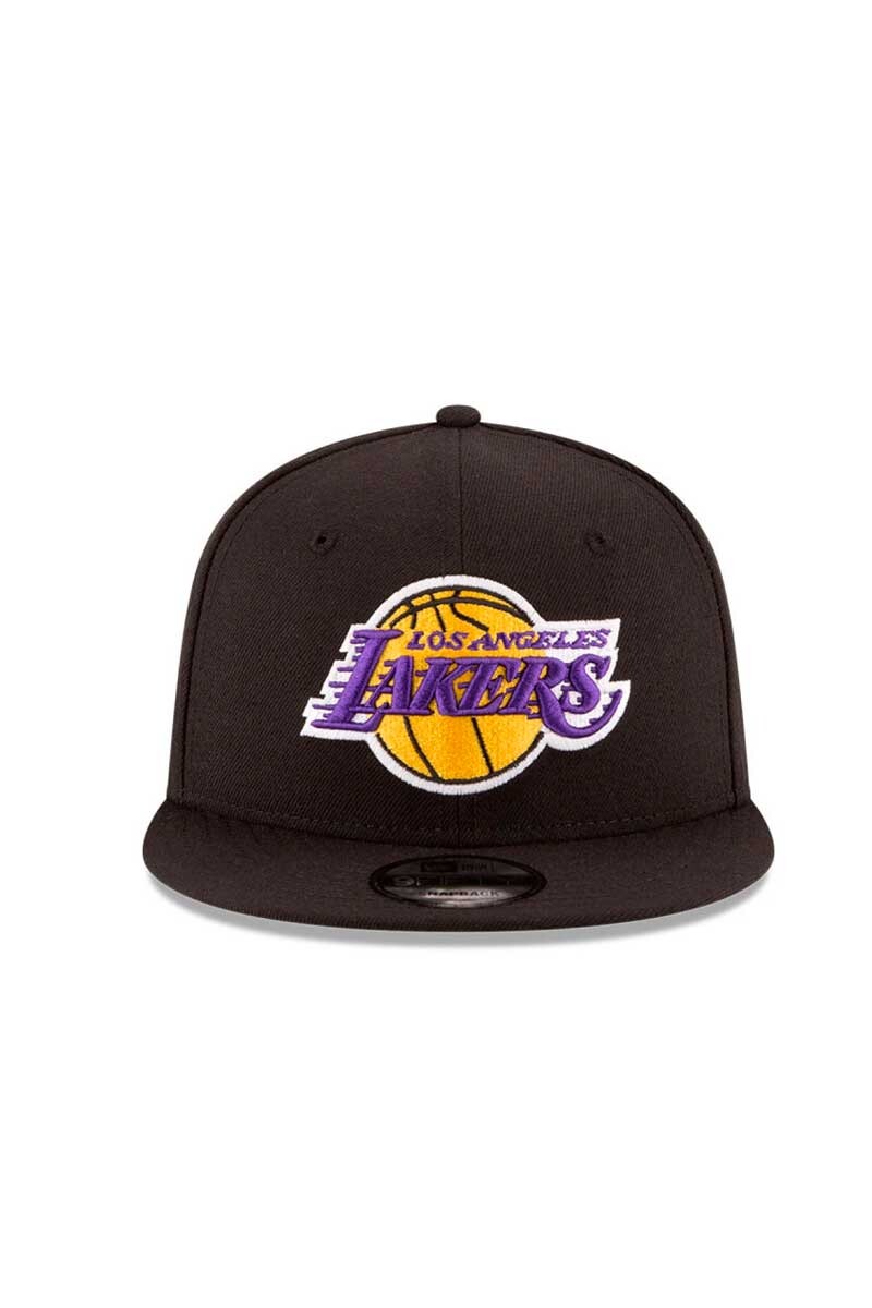 GORRO NEW ERA PLANO LAKERS Negro