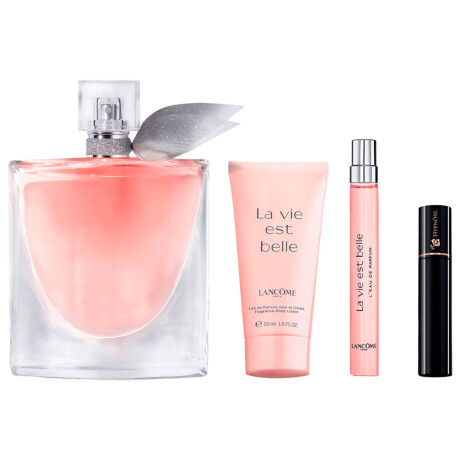 Set Perfume Lancome La Vie Est Belle EDP 100ml + 10ml + Body Lotion + Máscara Pestañas Original Set Perfume Lancome La Vie Est Belle EDP 100ml + 10ml + Body Lotion + Máscara Pestañas Original