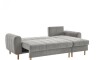 Sillón Esquinero con Baúles amplios - Amo Gris Claro