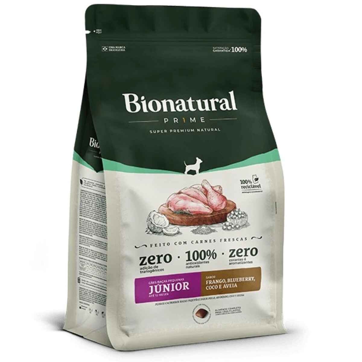 BIONATURAL PRIME PERRO JUNIOR RAZA PEQUEÑA 2.5 KG 
