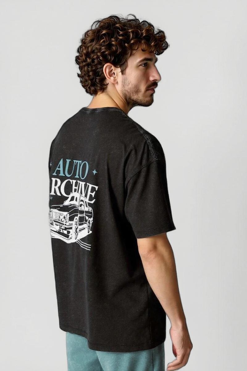 Remera Ariel Negro