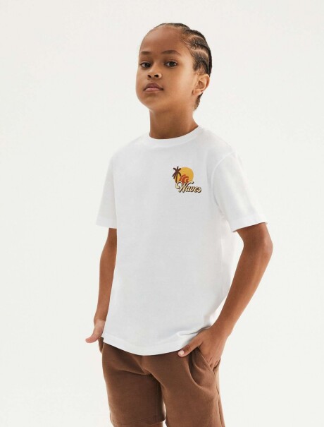CONJUNTO DE FORRO POLAR ESTAMPADO INFANTIL MARRÓN