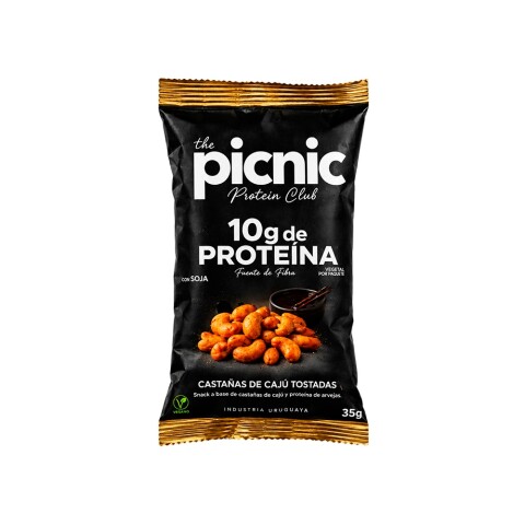 Castañas de Cajú con Soja +10 Proteína 35g Picnic Castañas Con Soja 35g Picnic