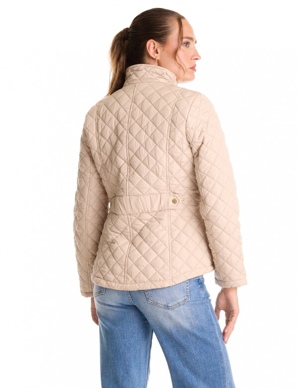 Campera Capitoneada BEIGE