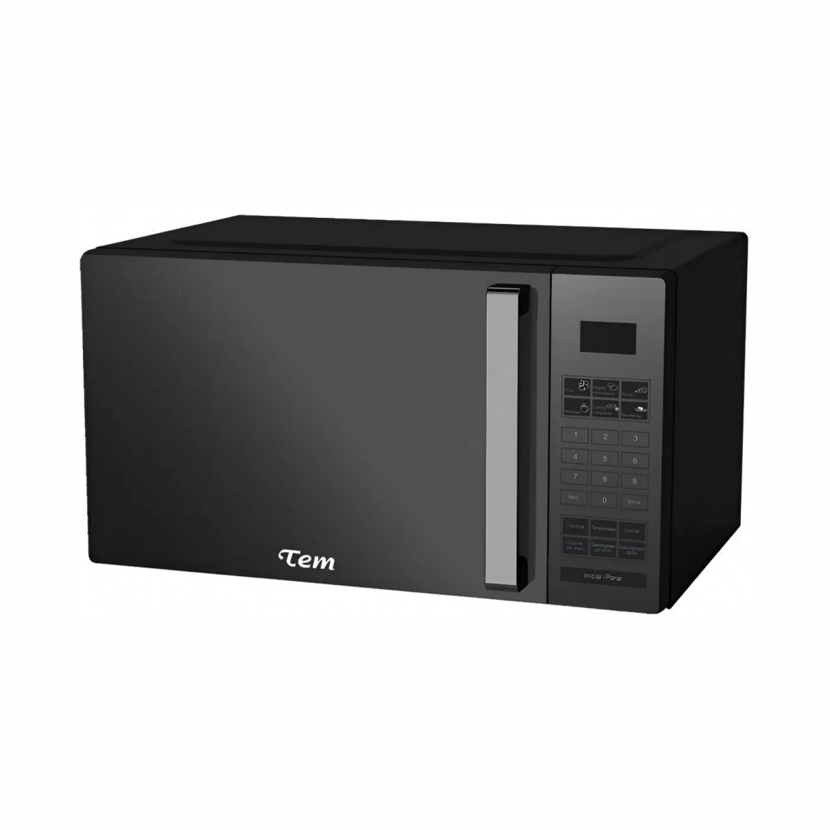 Microondas Digital TEM T1OMI25DB2404 900W Capacidad 25L - Black 
