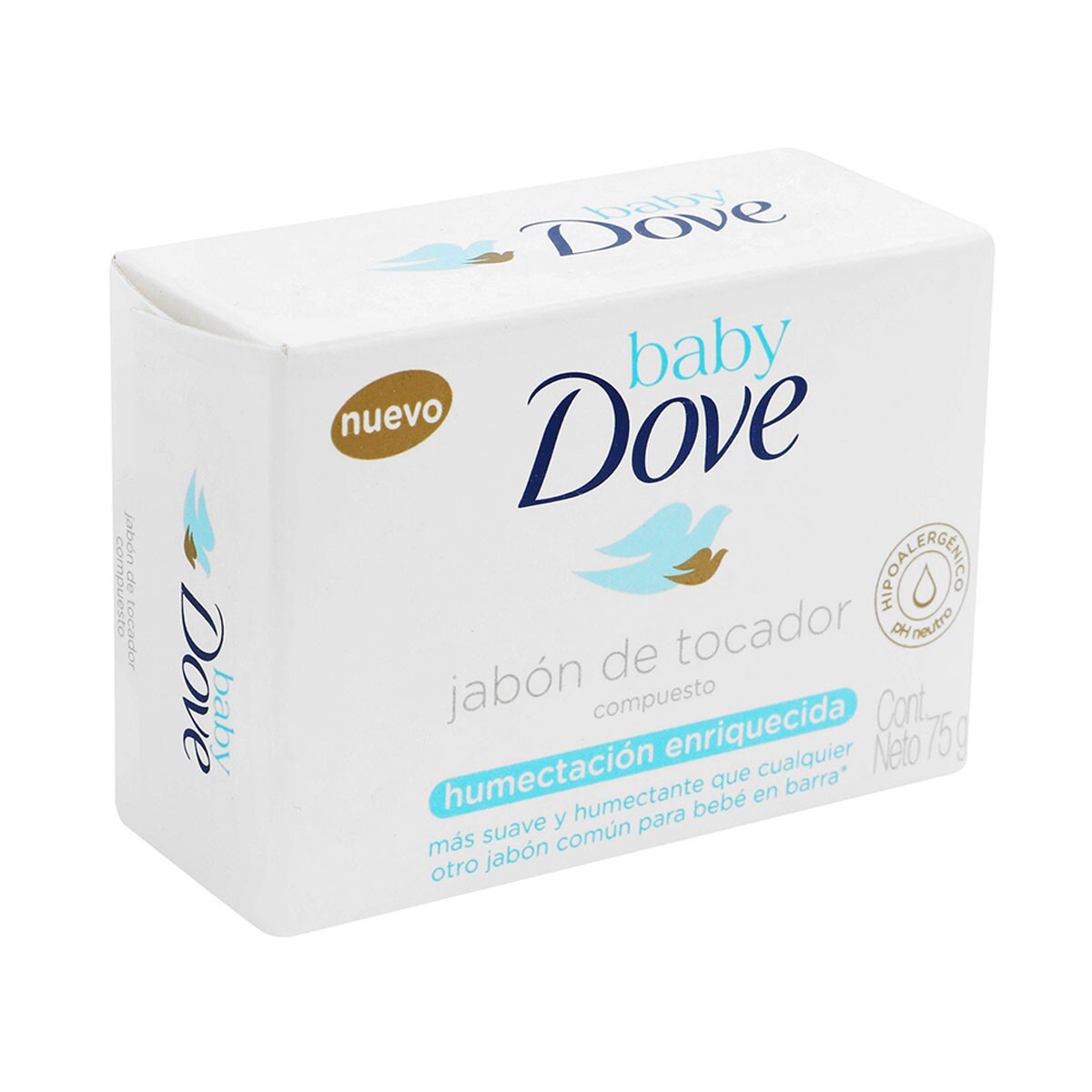 Jabón Dove Baby Hidratación Enriquecida 75 Grs. 