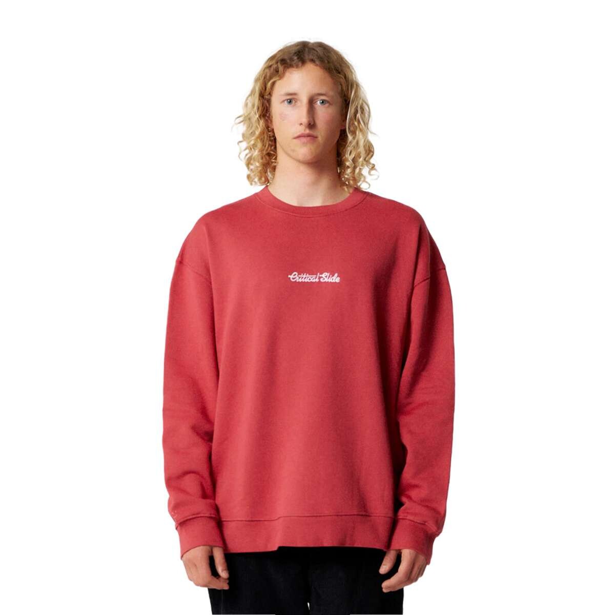 Buzo Critical Slide Ten Ounce - Rojo 