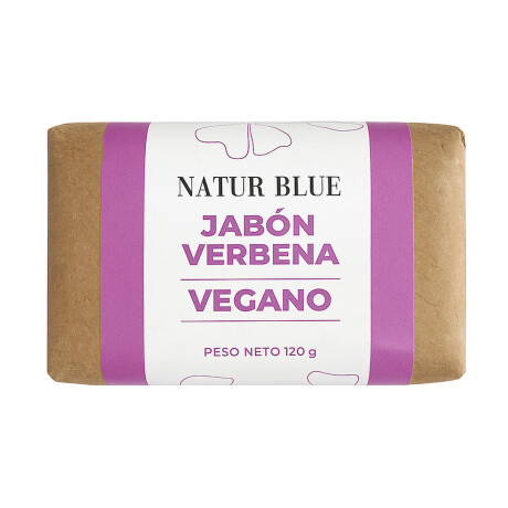 Jabón vegano verbena Natur Blue 120g Jabón vegano verbena Natur Blue 120g
