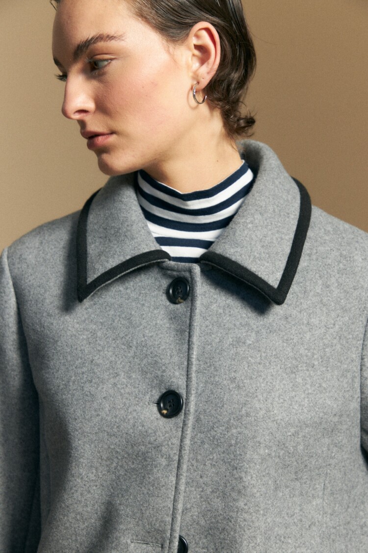 TAPADO BERYN Gris Melange