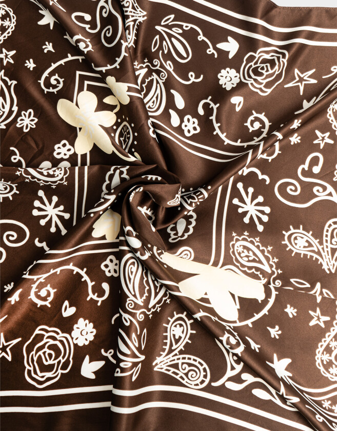 Vinchas Textiles Pañuelo Vincha Textil - Combinacion Bicolor