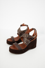 Sandalia Verbena Marron