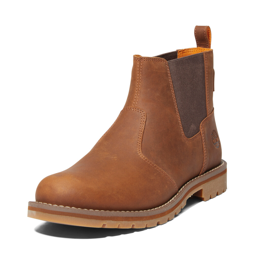 Botas Mid Chelsea Hombre Saddle